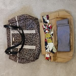 Large MICHE TOTE HANDBAG with 2 Covers